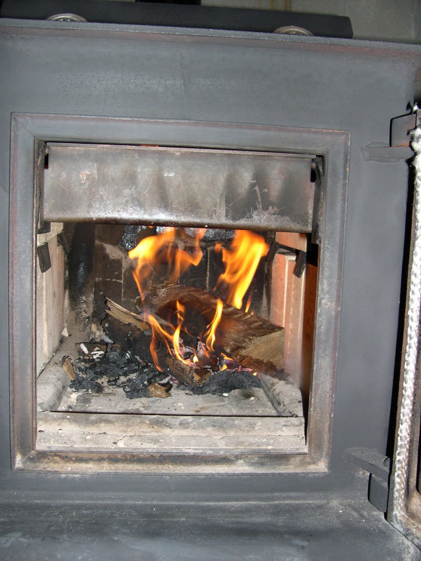 wood stove