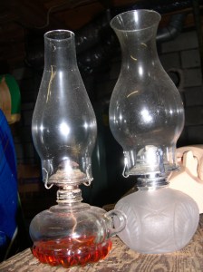 oil lamps