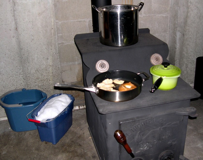 Cooking woodstove