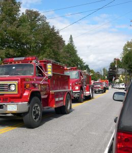 DSCN0004 Fire trucks in a parade