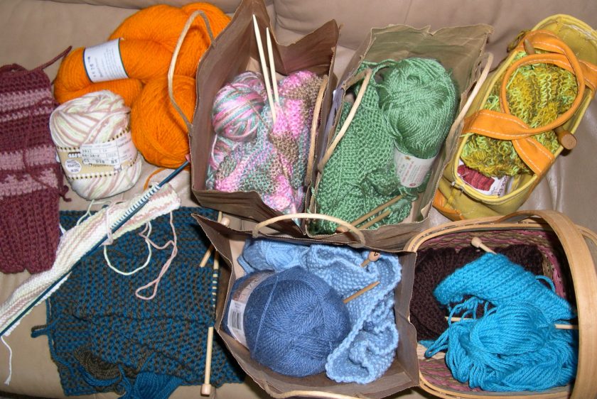 yarn and fiber art projects