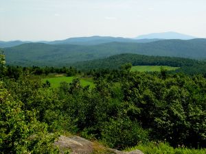 Hiking Pitcher Mountain in Stoddard, New Hampshire