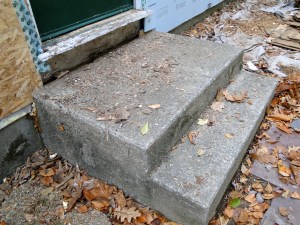 cement steps