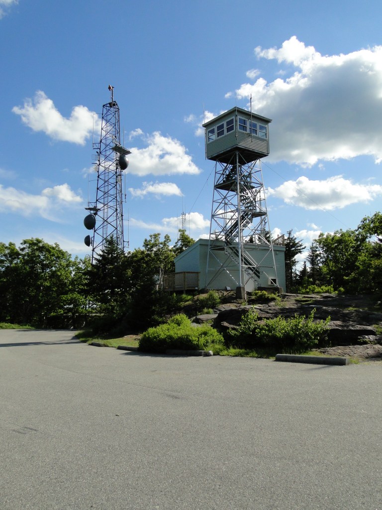 Towers at mountaintop