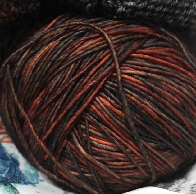 Malabrigo ball of yarn