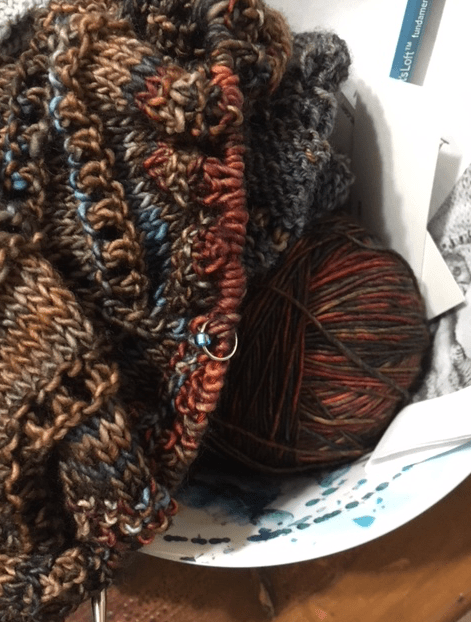 Shade loving shawl