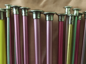 Straight knitting needles