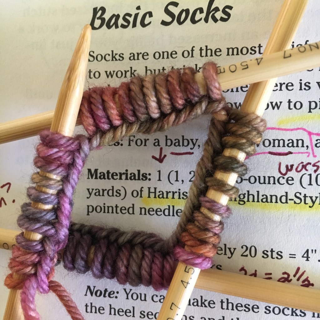 Just Finished Knitting My First Pair of Socks! – New England's Narrow Road