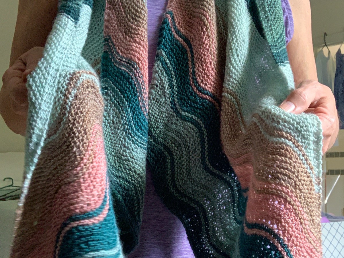 Winter Knitting Bay’s Edge Shawl&nbsp;Pattern