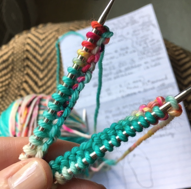 flip flop sock pattern cast on