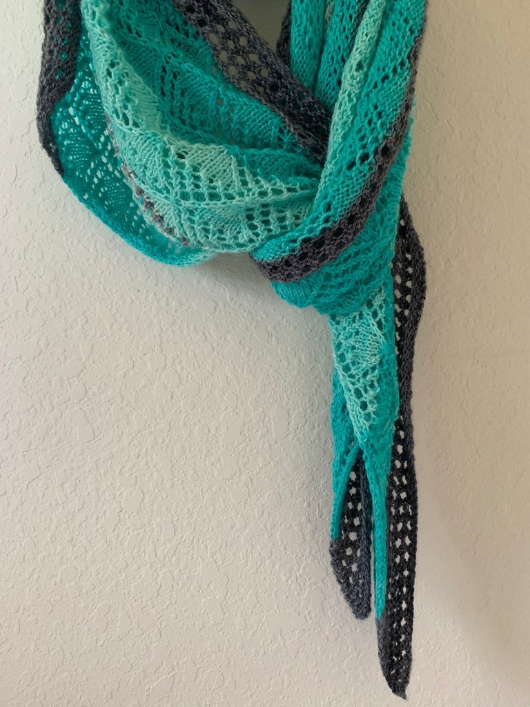 Quince Wrap knitting project