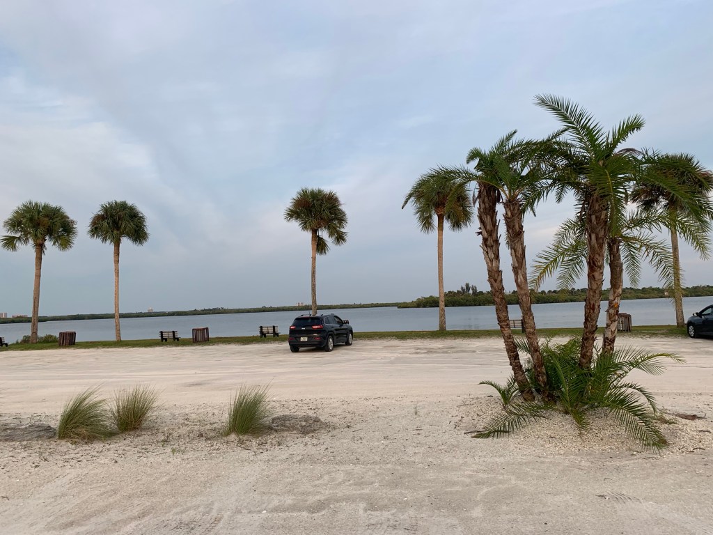 Waterfront park in Edgewater Florida