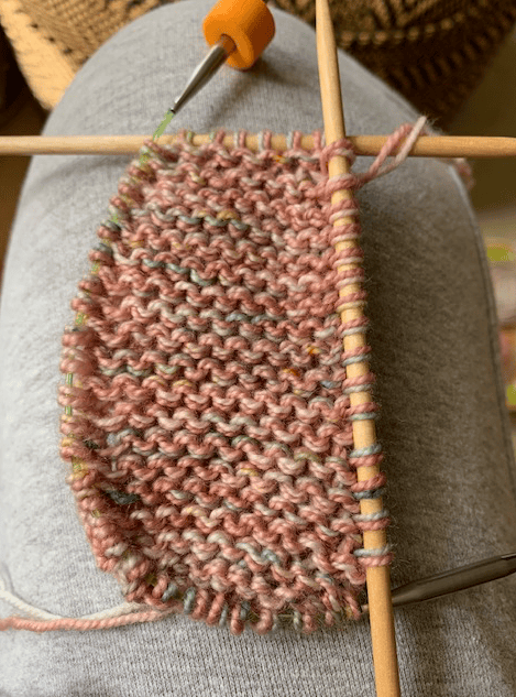 Sole of baby bootie