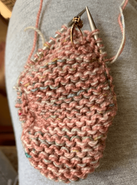 Beginning the baby bootie