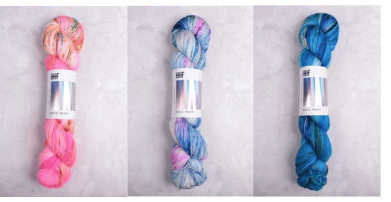 Hedgehog Fibres three color combo