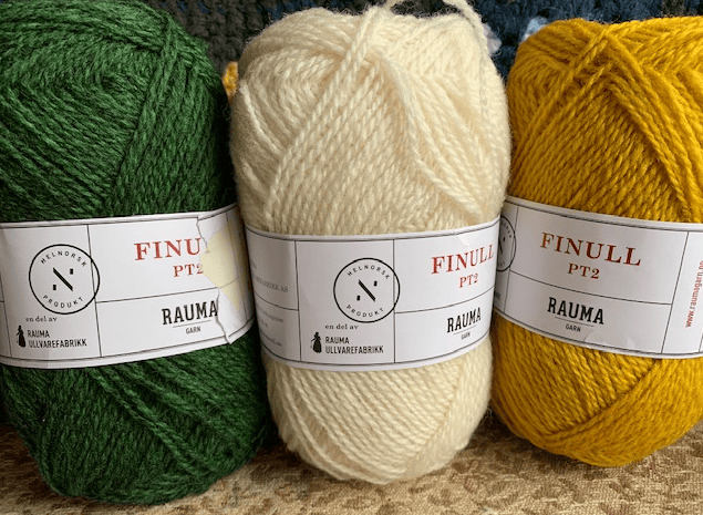 Rauma Finull yarn from Norway