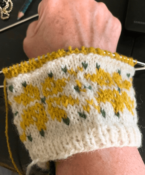 Milet mittens cuff