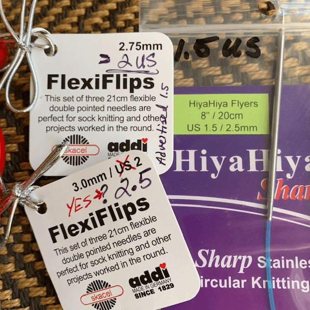 Size difference in Flexi flips