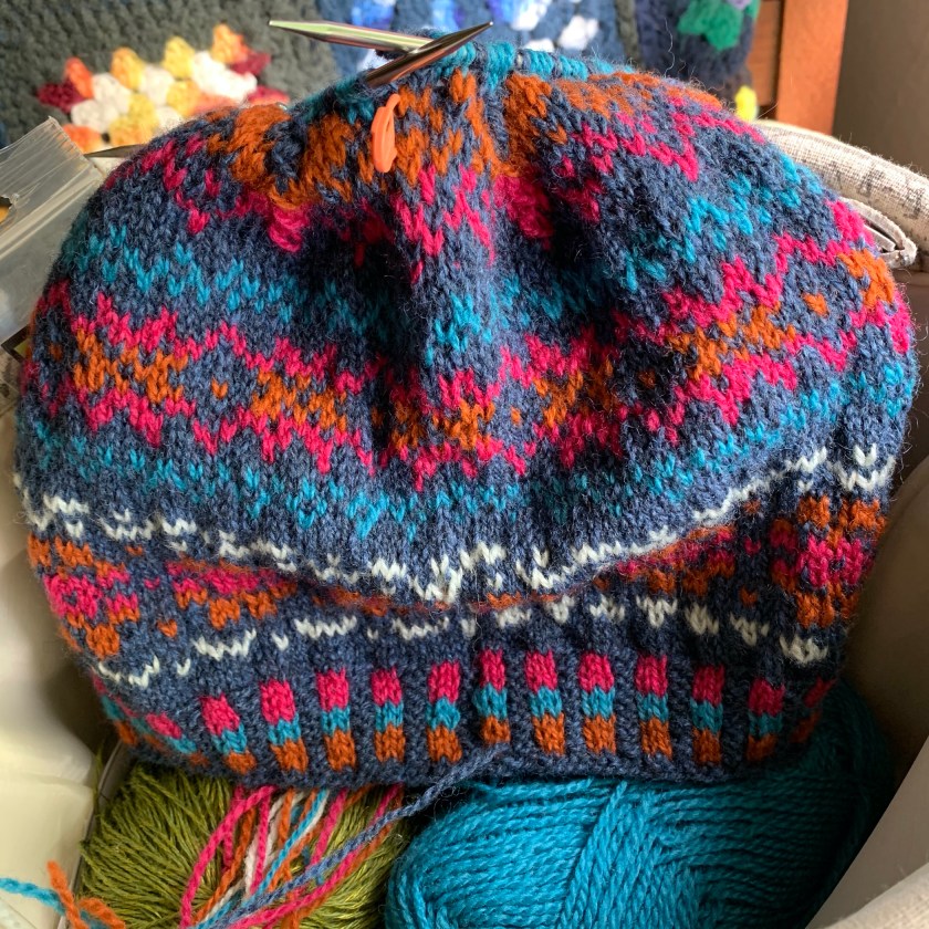 Katie's Kep hand knit hat