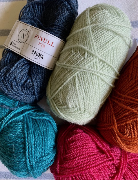 Rauma finull PT2 pure wool yarn from Norway