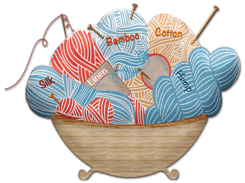 Summer yarn for knitting