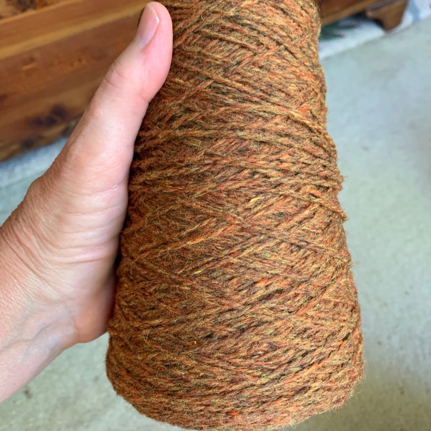Harrisville Highland yarn cone
