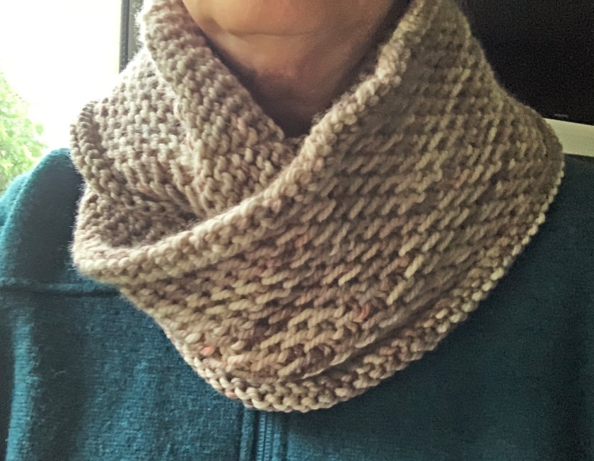 Double wrap cowl pattern