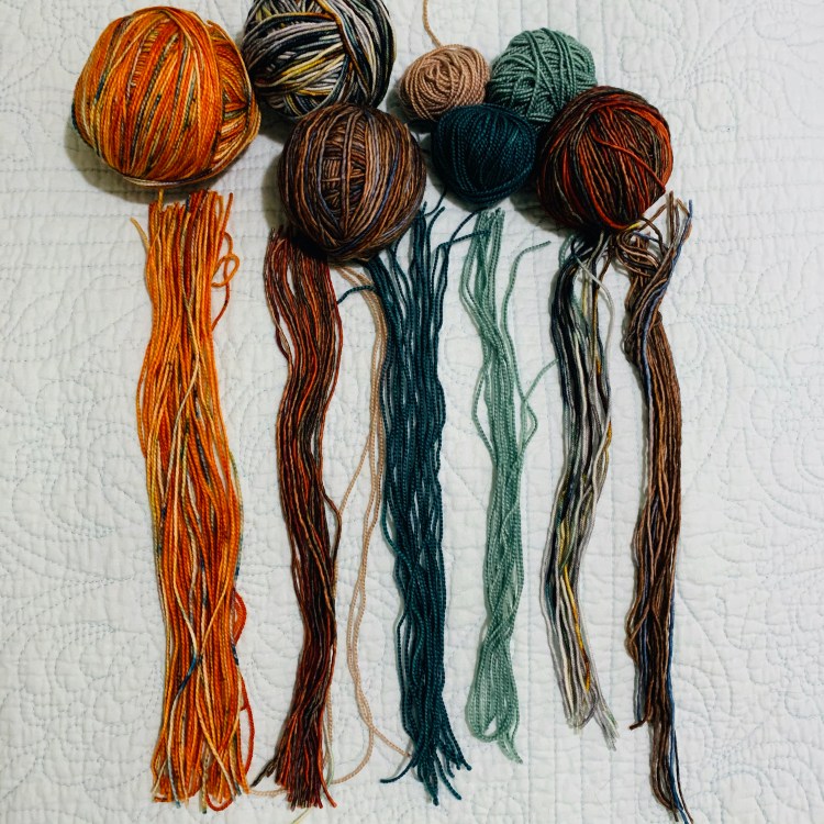 Cutting yarn for fringe