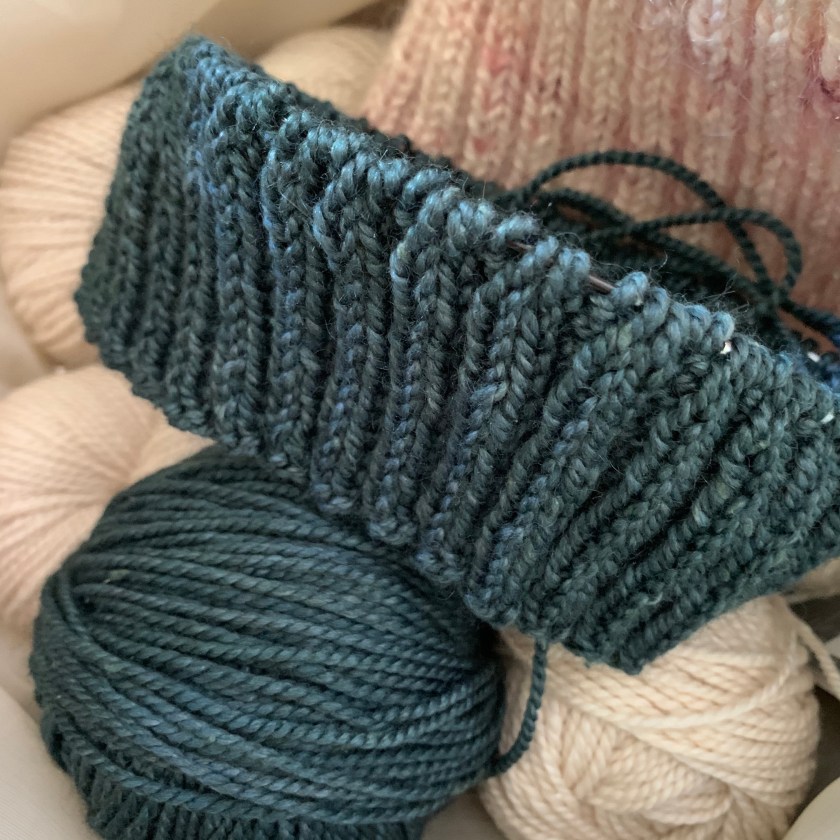 The Fibre Co. Acadia yarn in color way Blueleaf Birch
