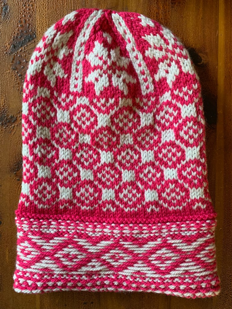 Triple patterned watchcap small