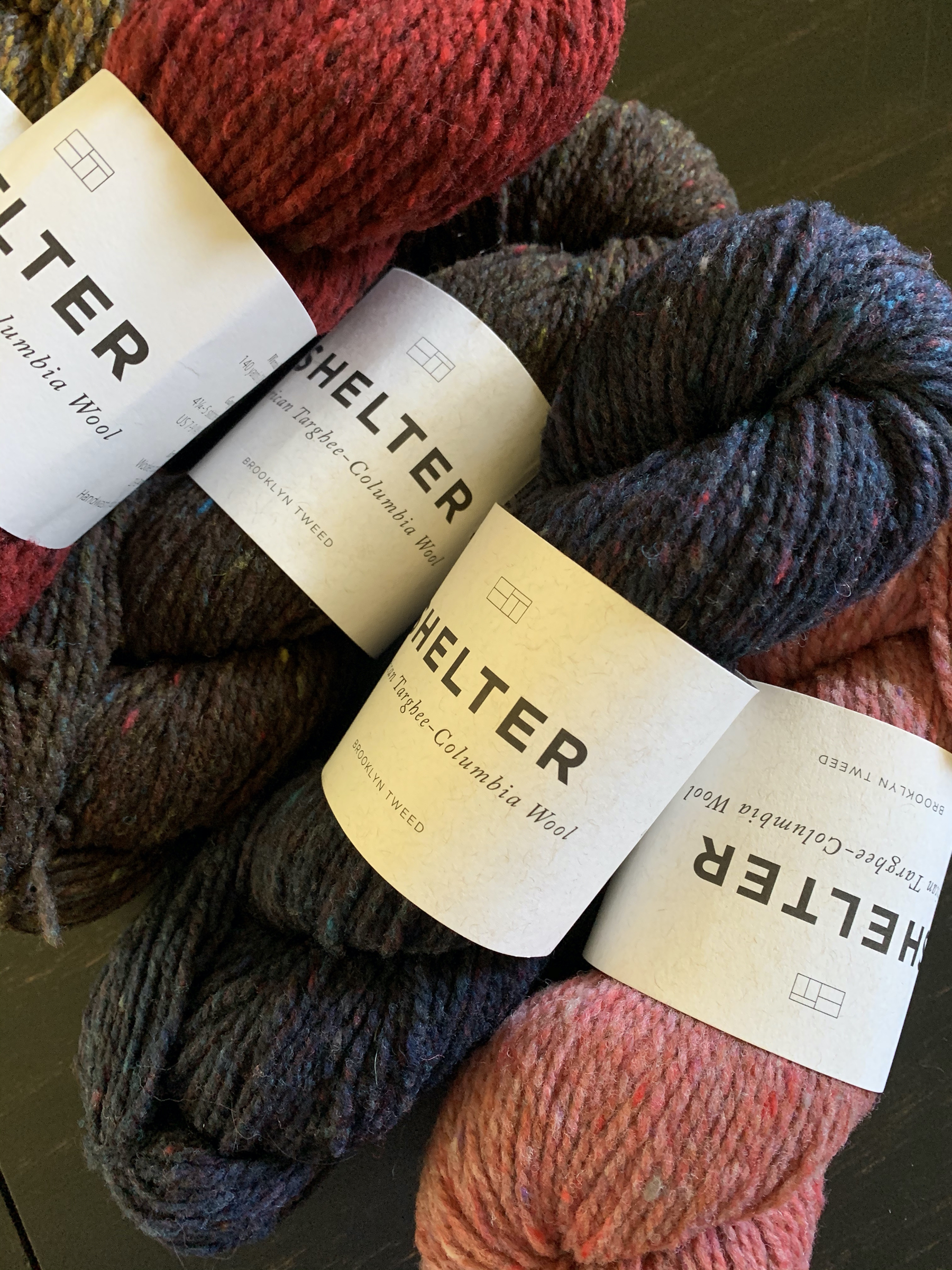 Brooklyn Tweed's Woolen Spun “Shelter” and “Quarry” – New