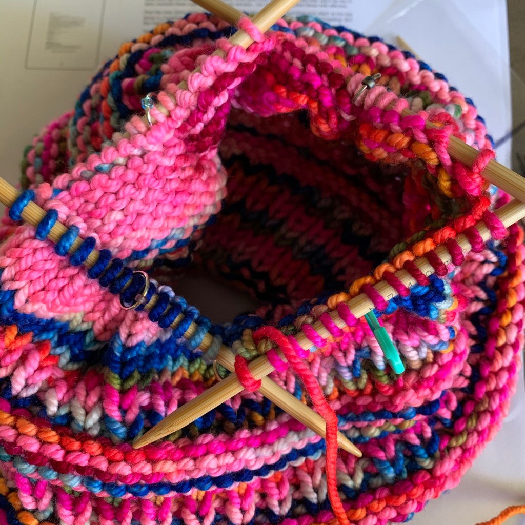 using DPNs to finish the top of the hat