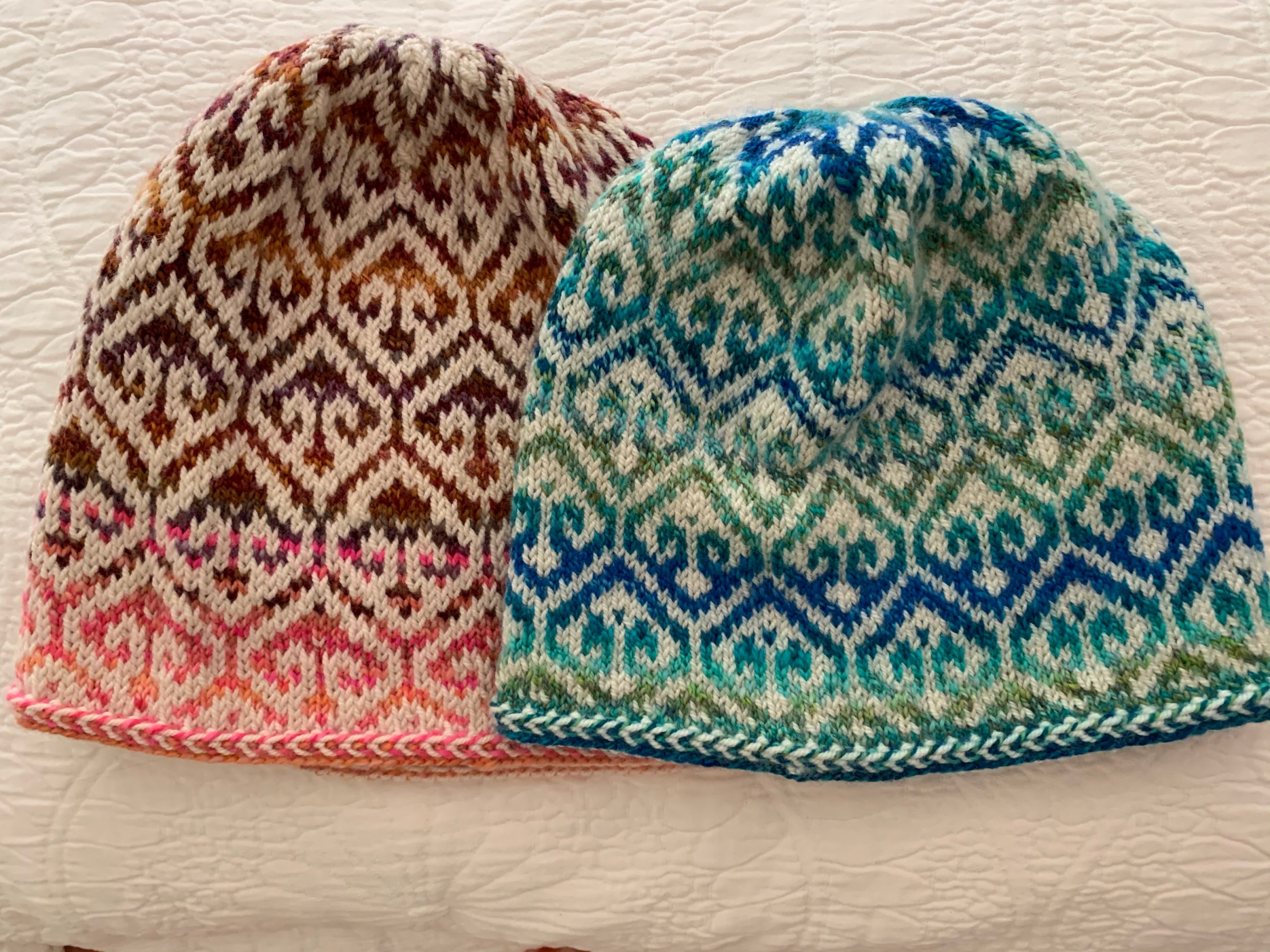 Second Time’s A Charm Knitting the Turkish Patterned Cap – New England ...