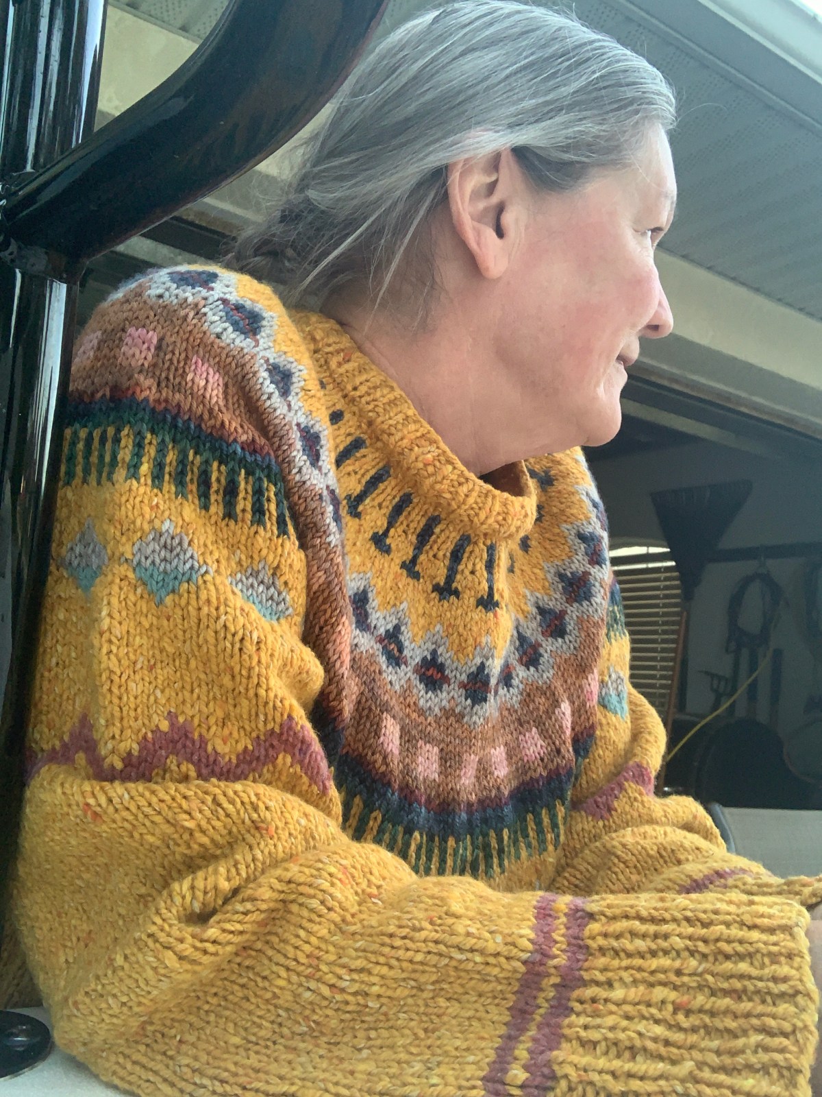 Knitting the Marshland Sweater