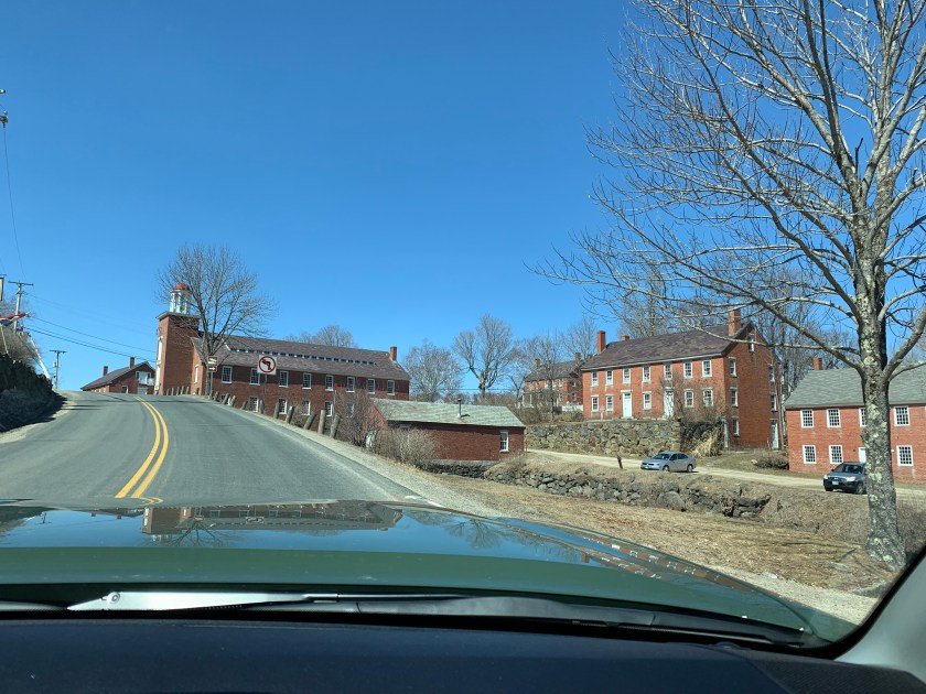 Historic Harrisville, NH mill buildings
