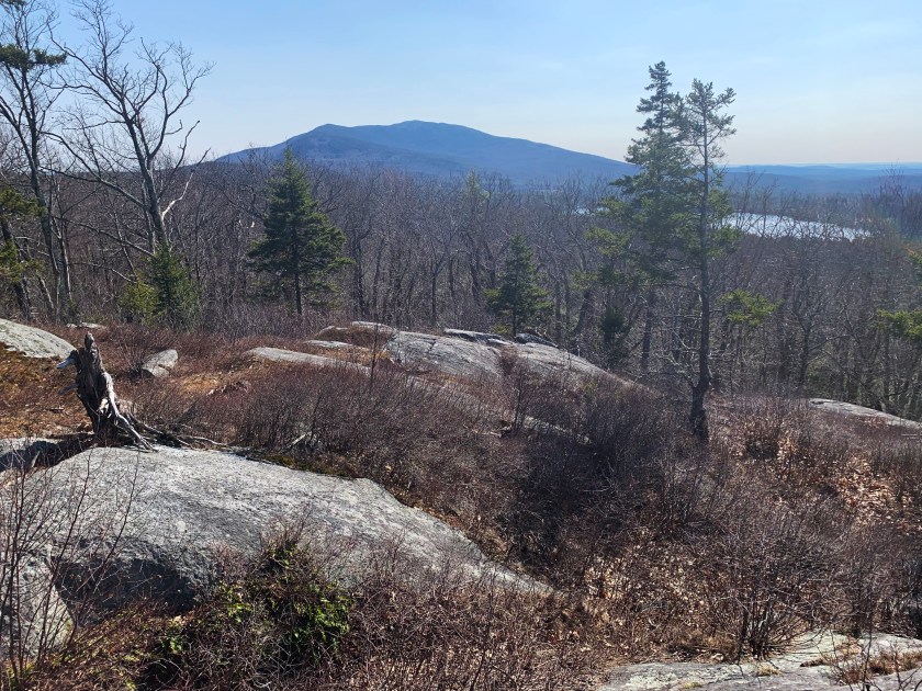 Hike with a view of Mt. Monadnock