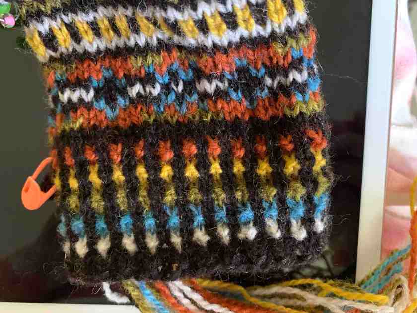 Stellar Parallax mitts pattern