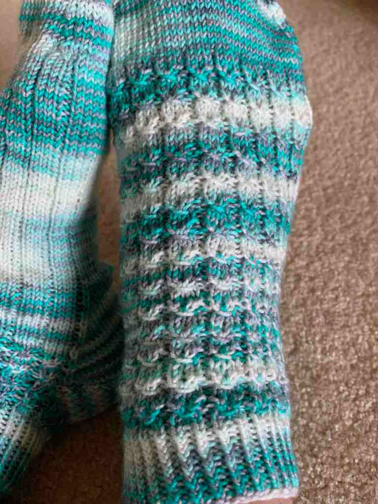 shell cottage socks pattern