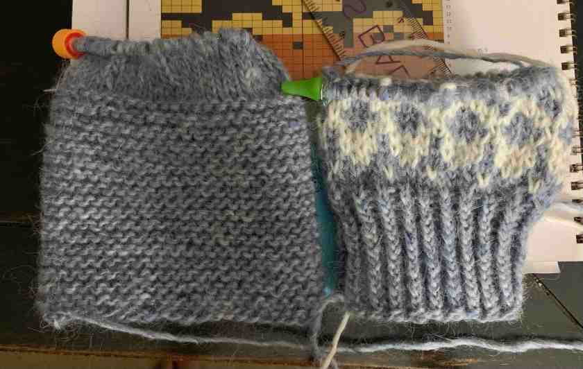 Lopi wool sweater cuff Farfuglar