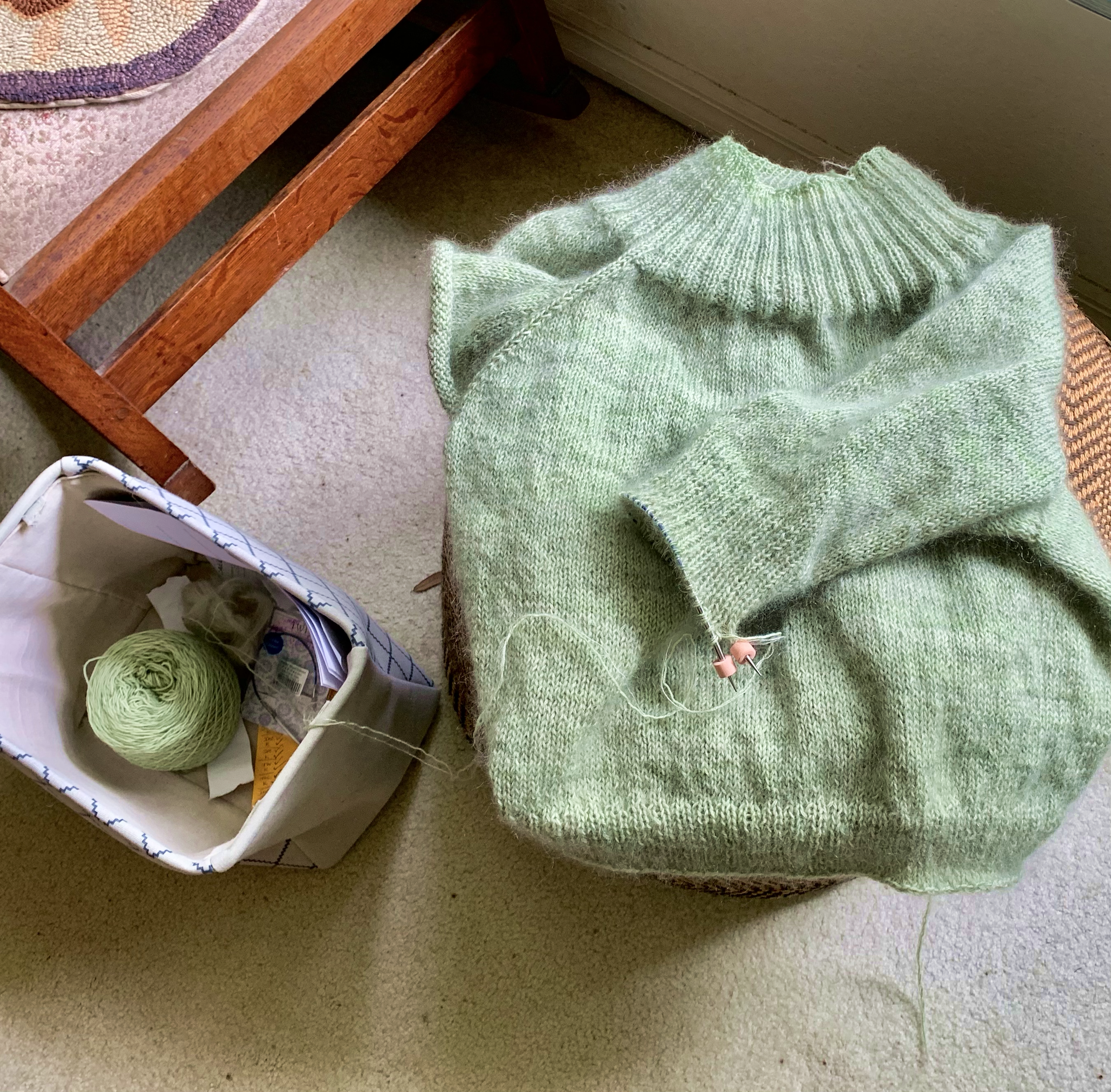 calliope pattern sweater knitting