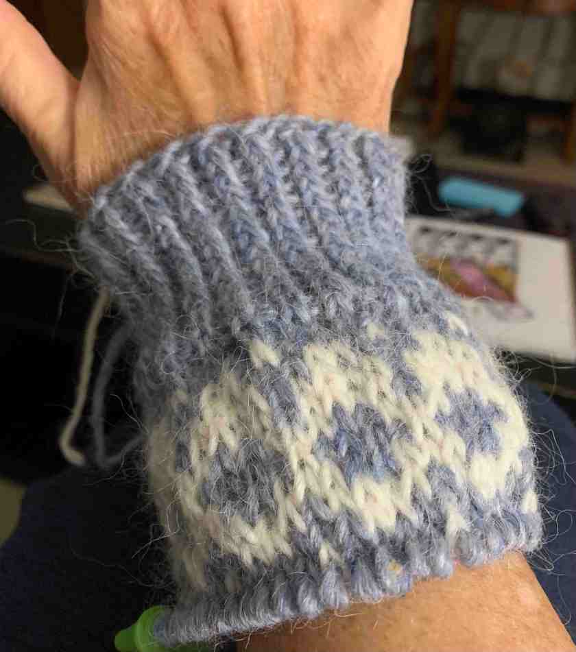 Lopi wool sweater cuff Farfuglar