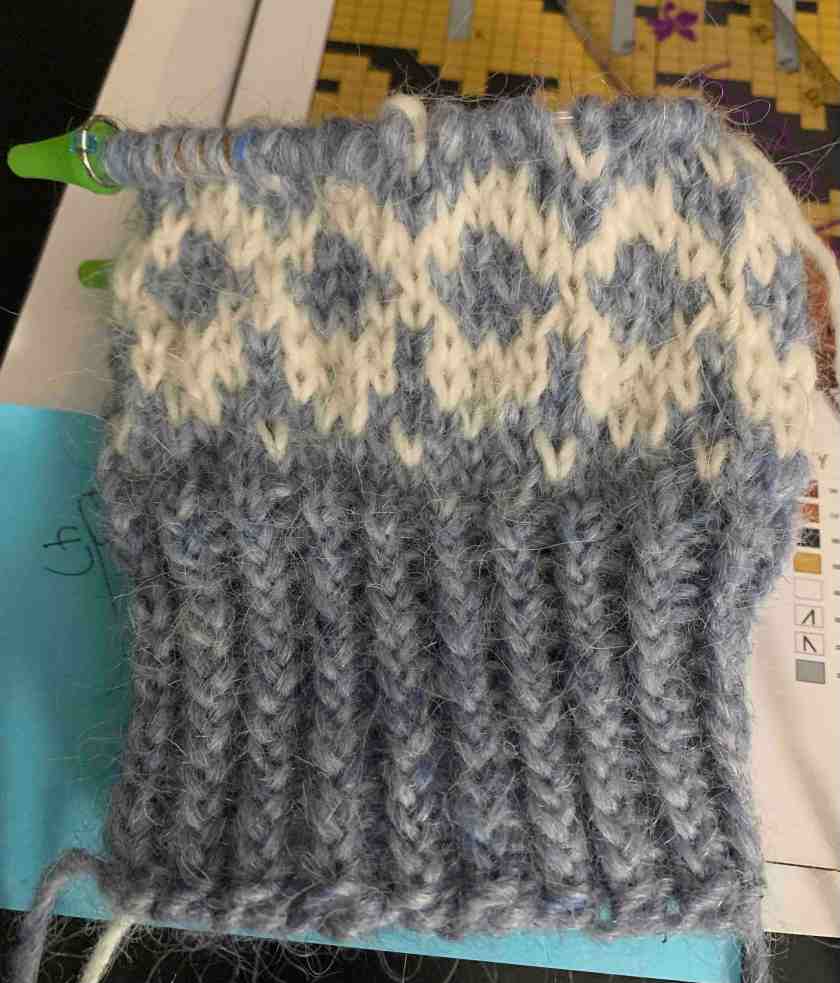 Lopi wool sweater cuff Farfuglar