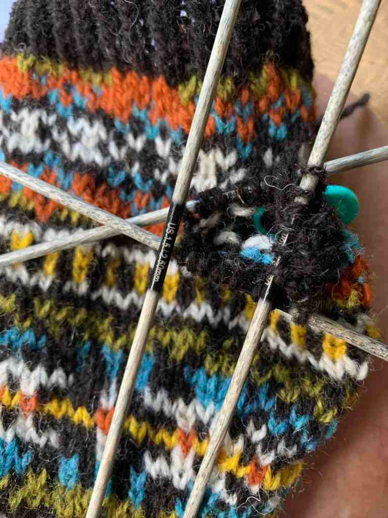 Lykke driftwood double-pointed needles