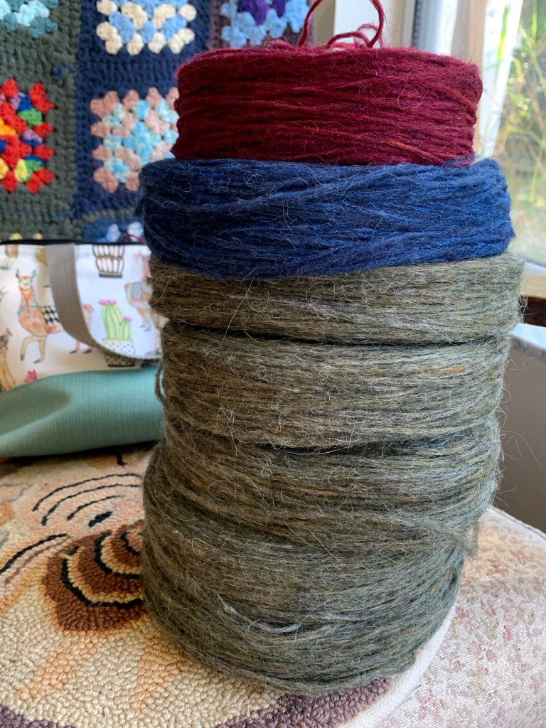 plates of plotulopi wool yarn