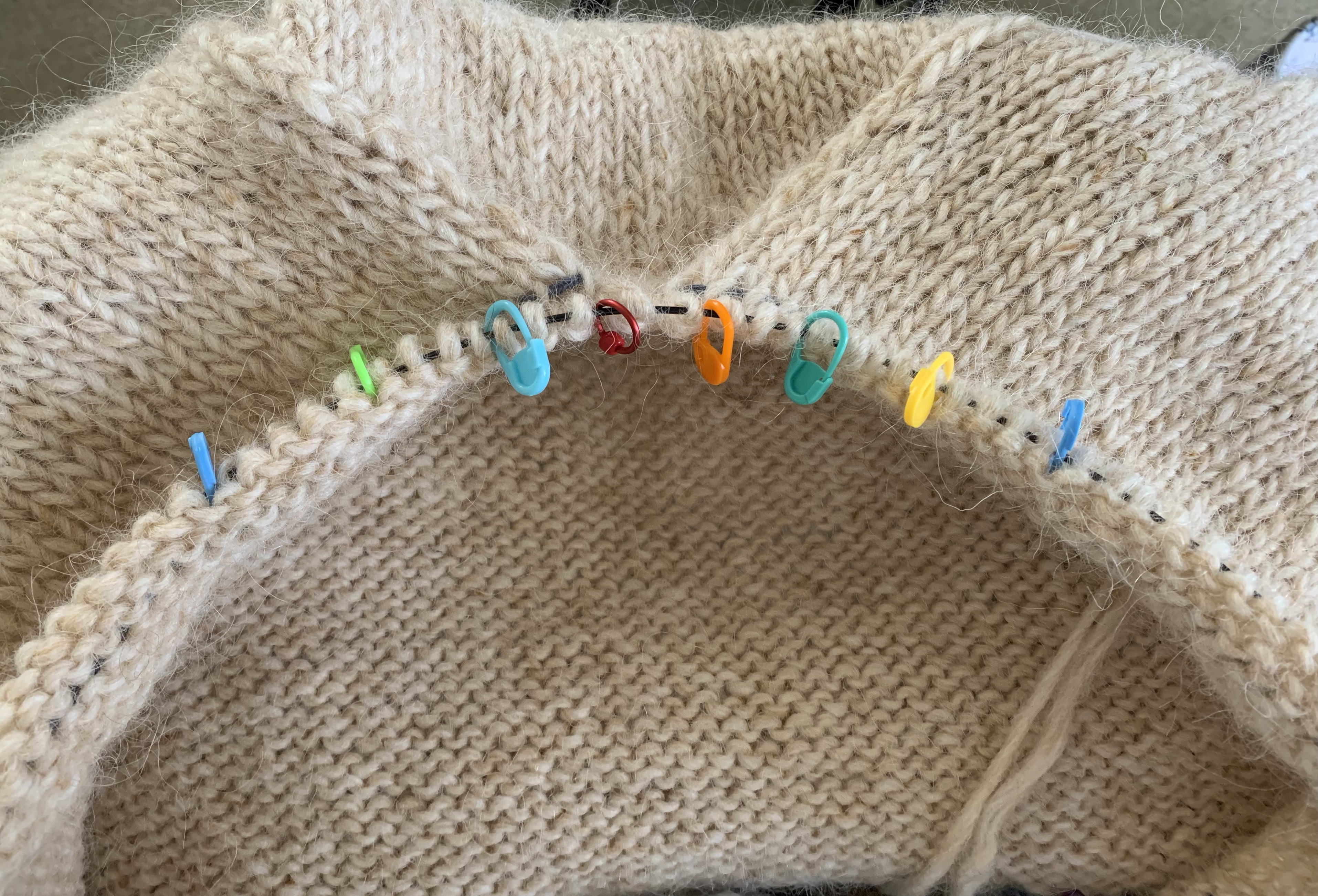 Markers for short row shaping