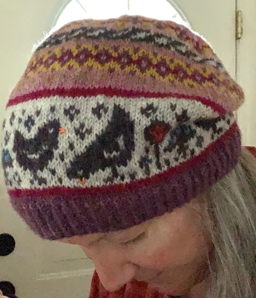 Solstice Glow chicken hat