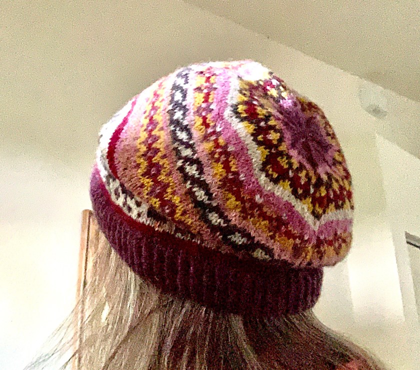 Solstice Glow chicken hat