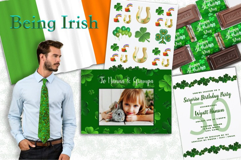 Irish heritage St. Patricks Day