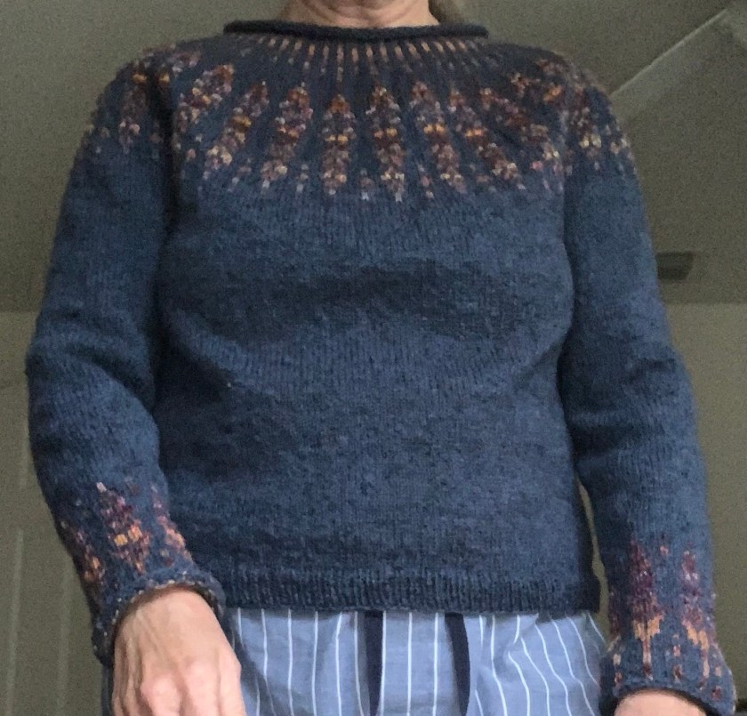 Meadow Moon sweater Jennifer Steingass pattern