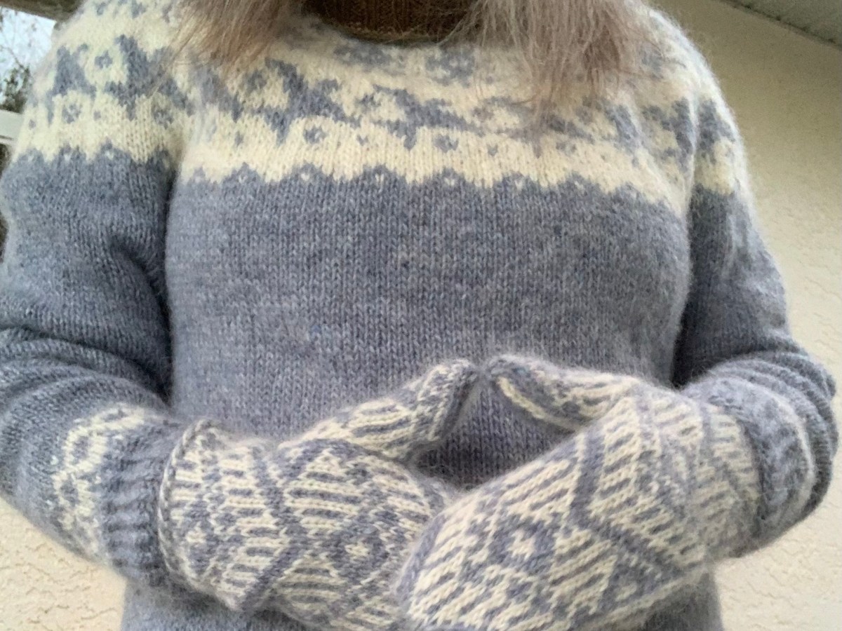 Winter In Florida, Wearing My&nbsp;Wool!